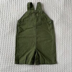 Carter's Green Jungle Cheetah Overalls - Size 24M